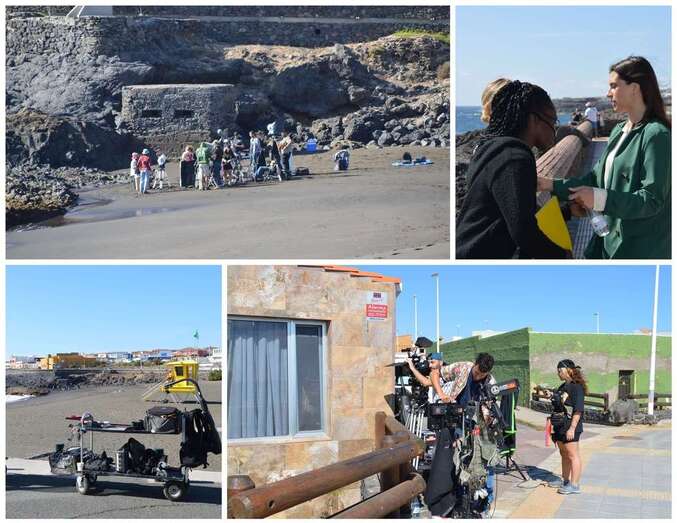 Imagen de una de las localizaciones de la película, la playa de La Garita / TA